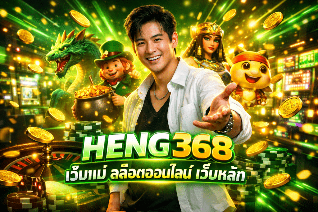 HENG368 เว็บแม่ สล็อตออนไลน์ เว็บหลัก เล่นง่ายโบนัสดี